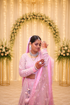 Blush Rose embellished lehenga set